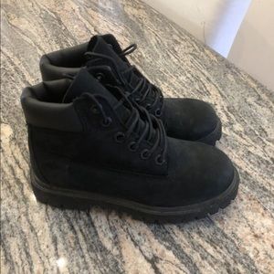 Black Timberlands kids